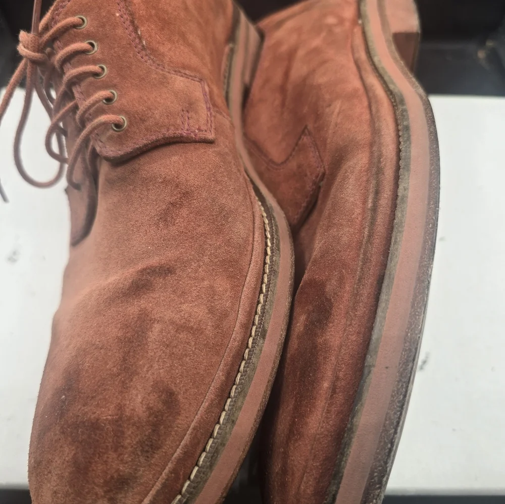 Cole Haan Men's Oxford Shoes - Burnt Orange‎ Suede